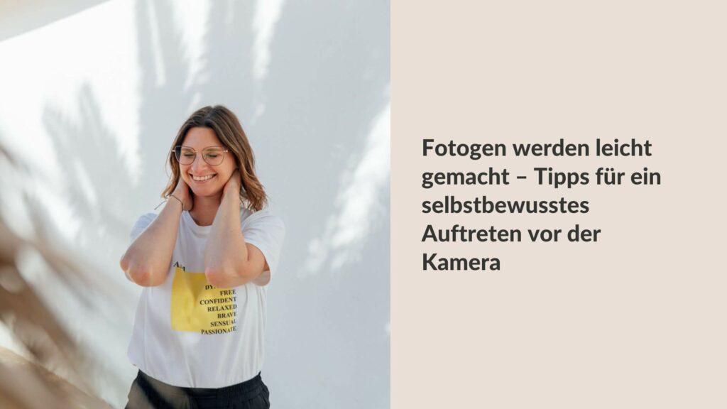 Fotogen werden Kann man es lernen? Mirjam Kilter Fotografie