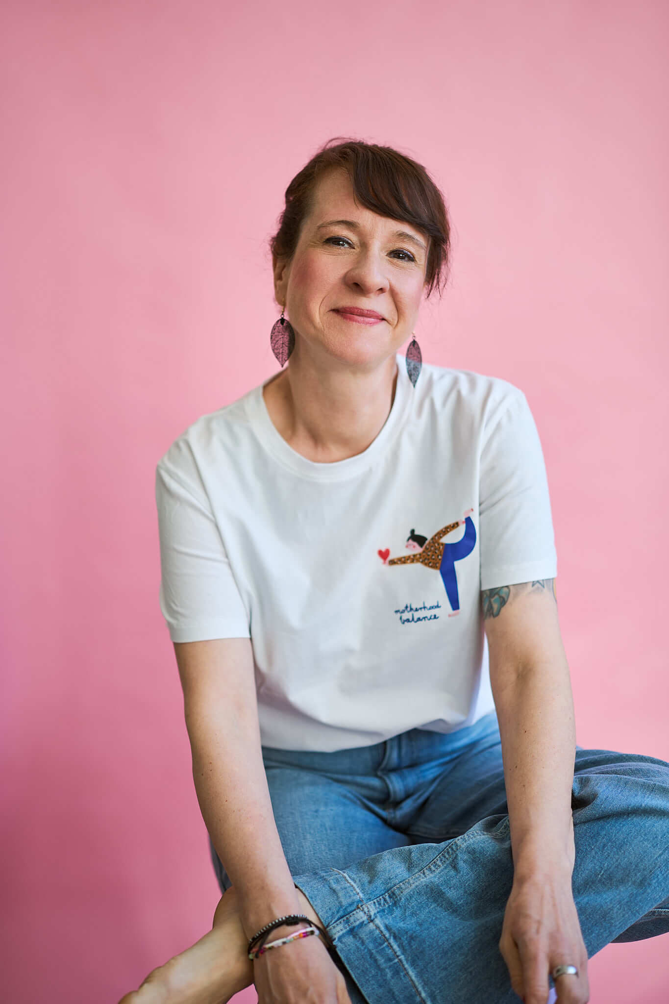 Businessfotografin Mirjam Kilter fotografiert eine Kundin bei einem Business Shoot